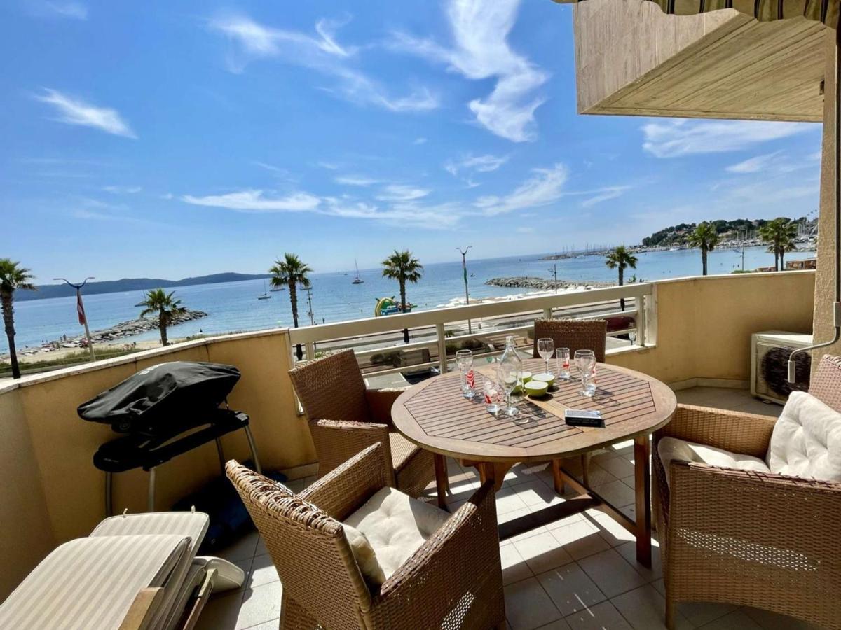 Superbe Apt 2P Front De Mer Pour 4 Pers Avec Terrasse - Cavalaire-Sur-Mer - Fr-1-226B-162 Extérieur photo